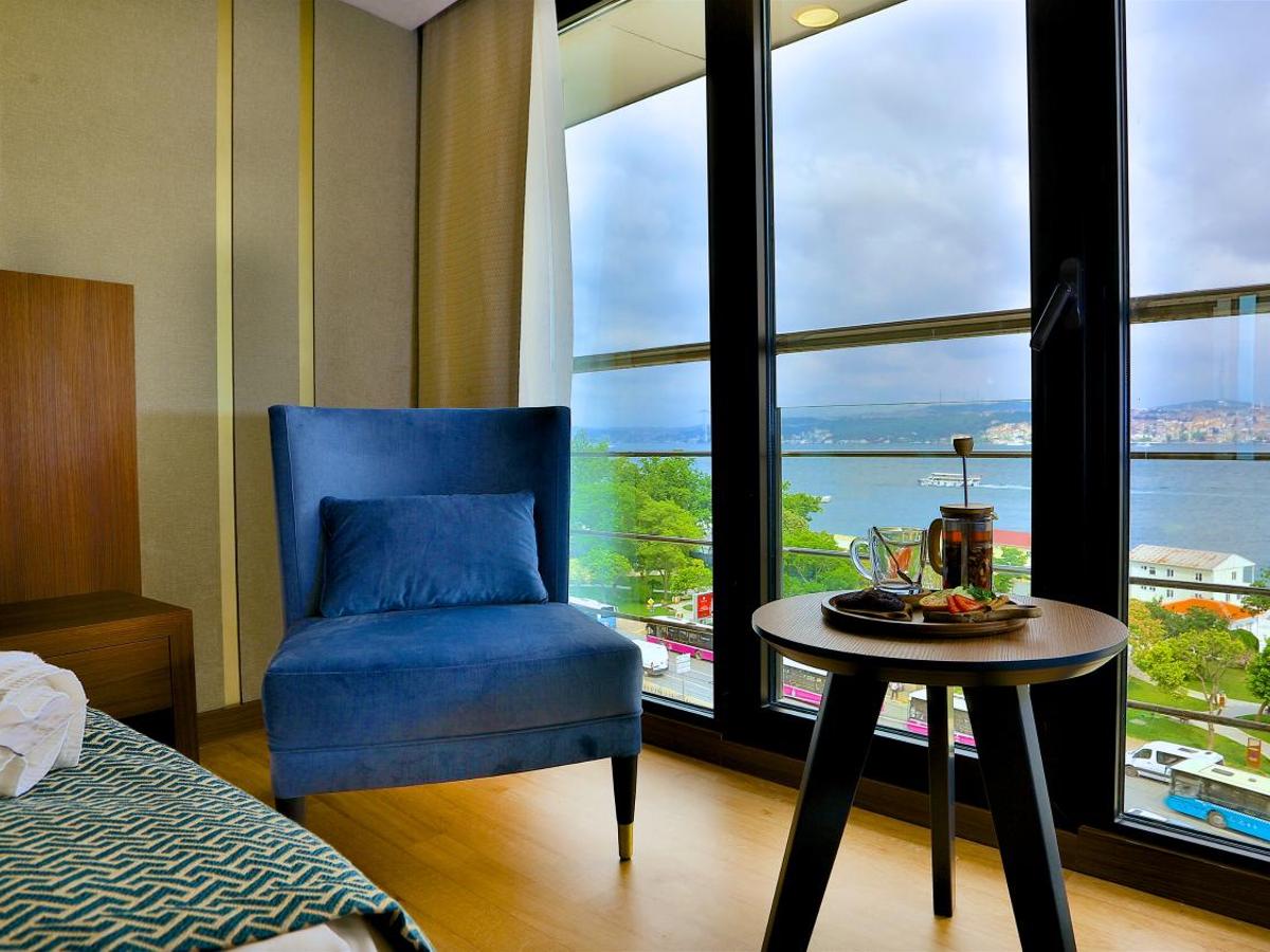 Апартаменты в стамбуле с видом на босфор и мансардой