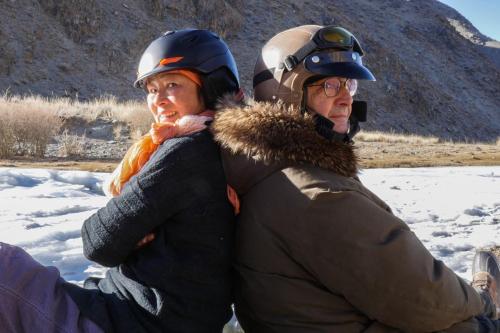 The 2 of us... in Mongolia