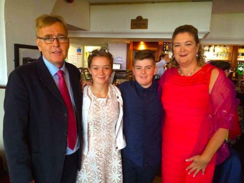 Gerard Lynch, Muireann Lynch, Tadhg Lynch, Derarca Lynch
