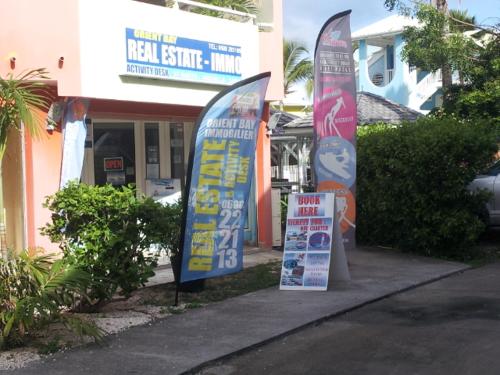 AGENCY REAL ESTATE ORIENT BAY IMMOBILIER WITH CORINNE