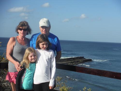 Ken and Natalee Roberts (and their two granddaughters)