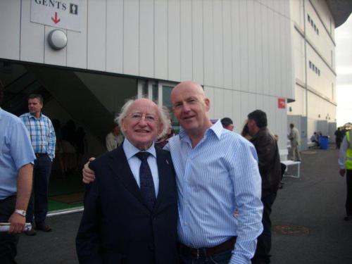 The day I met the President of Ireland