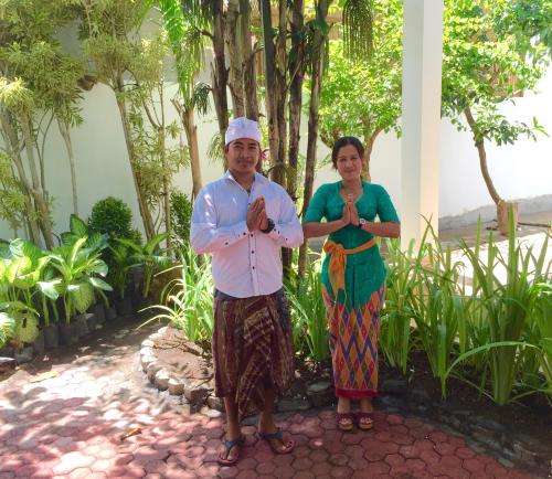 Kadek and Komang