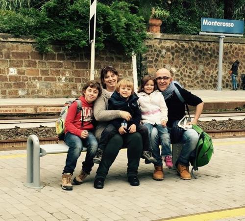 Ciao sono Valentina e questa e' la mia Famiglia.