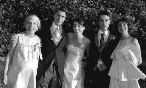 Blandine, Martin, Clem, Greg, Charlotte