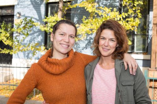 Home in Montreal (Joanna and Jeanne / missing: Catalina and Joel!)