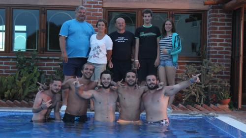 Vila Caska team with guests