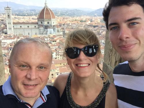 George & Gabi & David