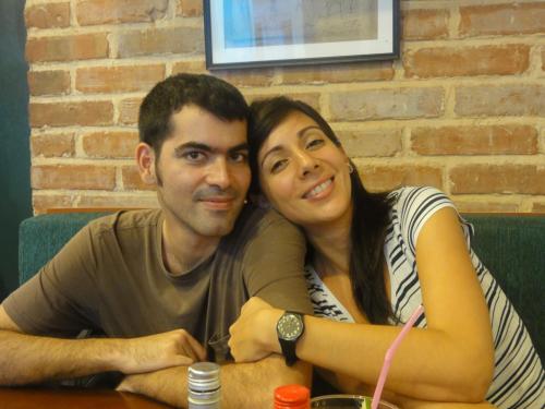 David and Jessica, owners and hosts