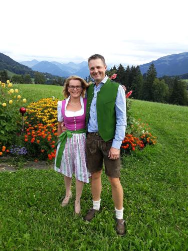 Fam. Rosi und Andreas Berger mit den Kindern Christina und Alexander