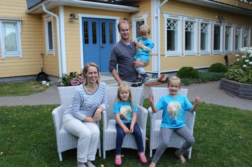 Laura, Kalle, Anna, Ella and Eero Björn
