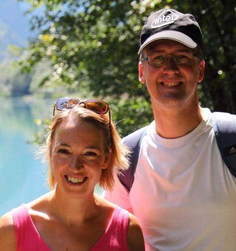 Caroline and Neil Cox