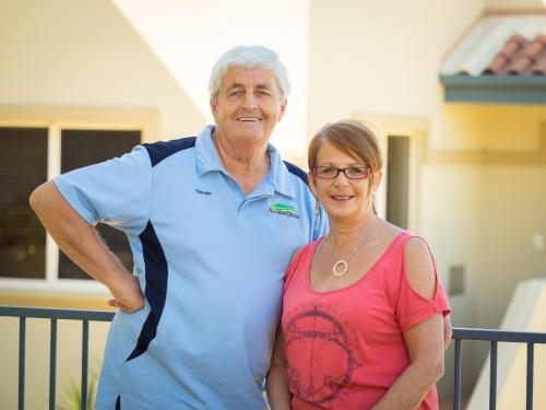 Glenys and Gavan Hurley